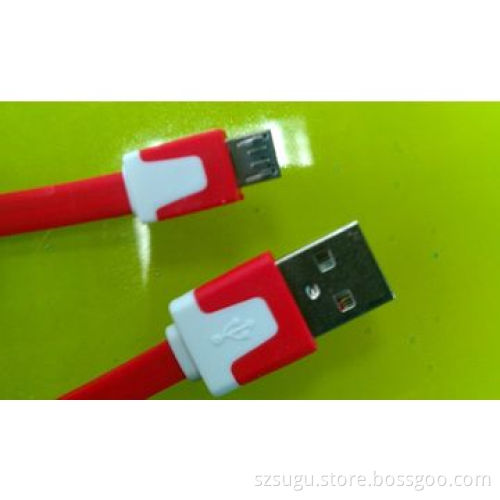 Colorful Flat 5-pin USB Data Cable for iPhone 5/5s/5c